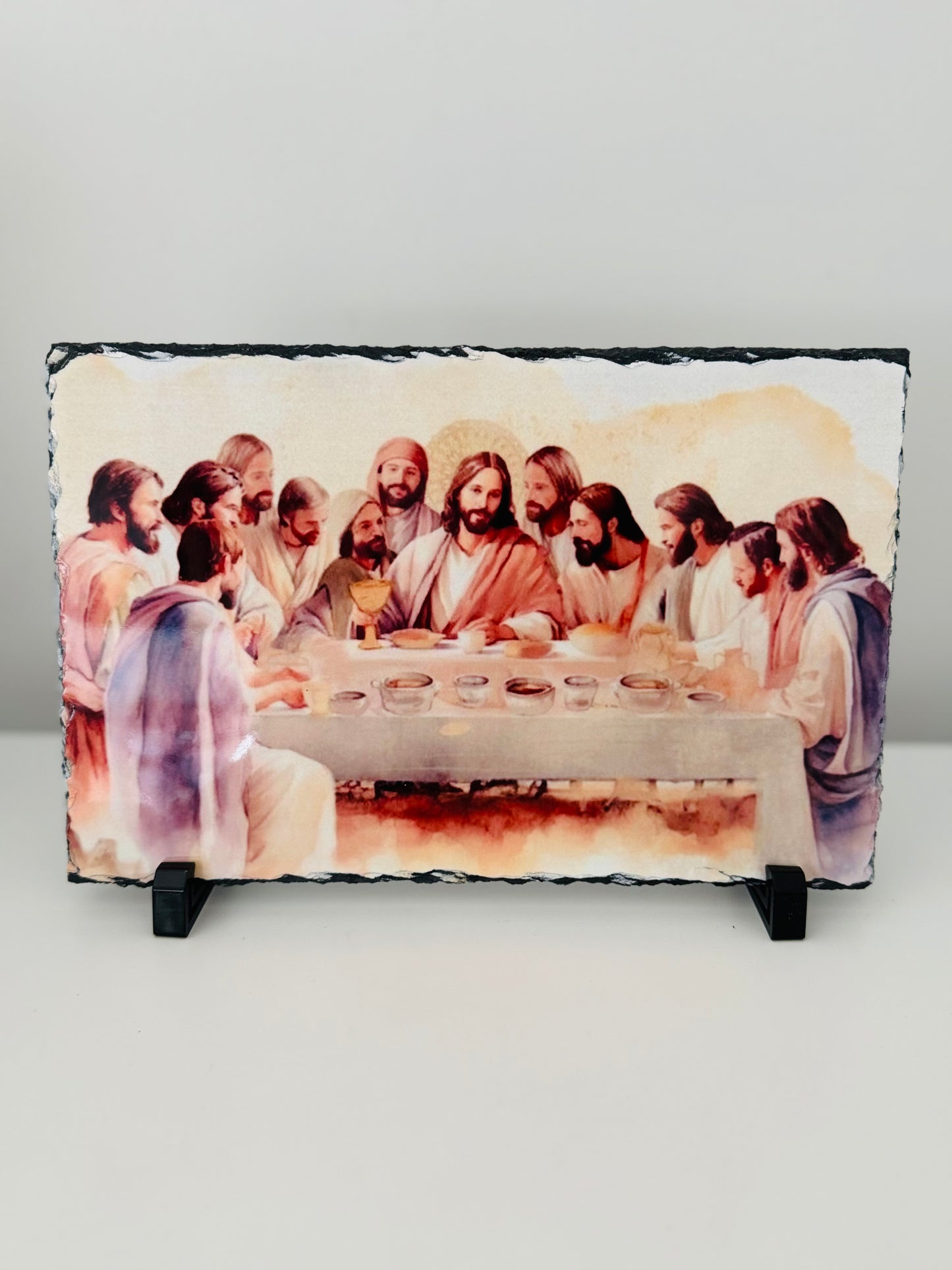 The Last Supper Slate Tile