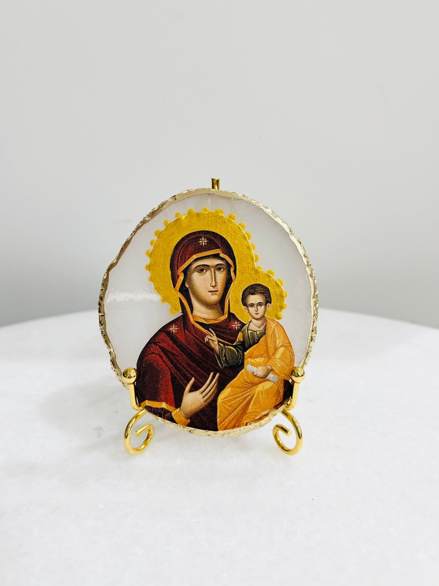 Panagia Resin Icon