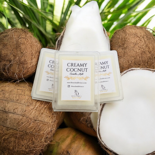 Creamy Coconut Candle Melt